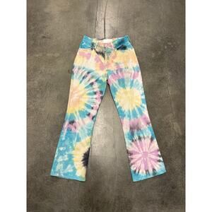 Mother Superior Women's Secrets Tye Dye The Tripper Swirling Jeans Size 26